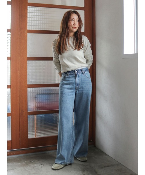 Ungrid(アングリッド)の「バックデザインロングスリーブTee(Tシャツ/カットソー・レディース・ライトグレー/ブラック/ピンク・FREE)」の22枚目の写真