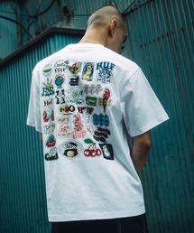 HUF | STICKER PACK TEE(Tシャツ/カットソー)