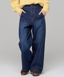 KRIFF MAYER Lady's Collection（クリフメイヤーレディースコレクション）の「フェードカラーワイドツイルパンツ（デニムパンツ）」