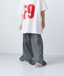 LOWRYS FARM | チェックスソフリルパンツ　1051090(その他パンツ)