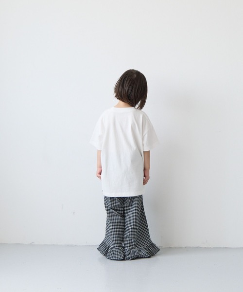 LOWRYS FARM（ローリーズファーム）の「チェックスソフリルパンツ　1051090（その他パンツ・キッズ・アイボリー/イエロー/ブラック・110cm/120cm/130cm/140cm/150cm）」の10枚目の写真