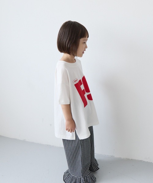 LOWRYS FARM（ローリーズファーム）の「チェックスソフリルパンツ　1051090（その他パンツ・キッズ・アイボリー/イエロー/ブラック・110cm/120cm/130cm/140cm/150cm）」の11枚目の写真