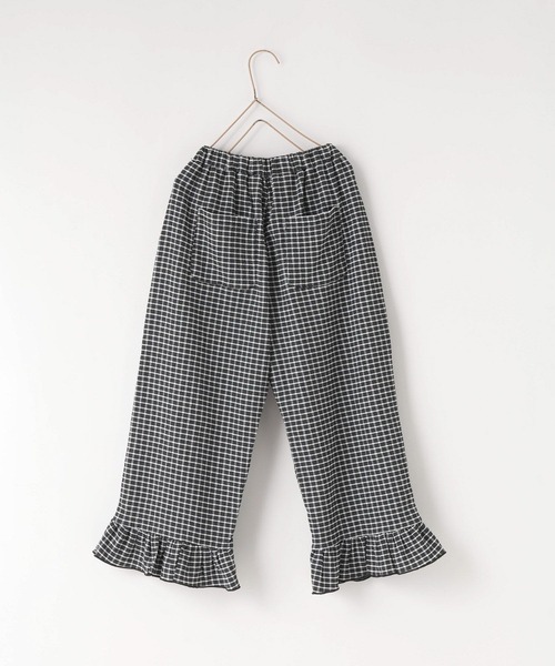 LOWRYS FARM（ローリーズファーム）の「チェックスソフリルパンツ　1051090（その他パンツ・キッズ・アイボリー/イエロー/ブラック・110cm/120cm/130cm/140cm/150cm）」の19枚目の写真
