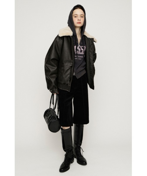 SLY（スライ）の「【26AW受注会大人気アウター！】WASHED PUFFER BZ ウォッシュドパッファーブルゾン 秋服 冬服（ブルゾン・レディース・ブラウン系その他2/ダークブラック/ベージュ系その他/バーガンディー/ブラック・FREE）」の18枚目の写真