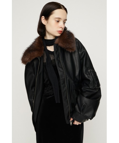 SLY（スライ）の「【26AW受注会大人気アウター！】WASHED PUFFER BZ ウォッシュドパッファーブルゾン 秋服 冬服（ブルゾン・レディース・ブラウン系その他2/ダークブラック/ベージュ系その他/バーガンディー/ブラック・FREE）」の21枚目の写真