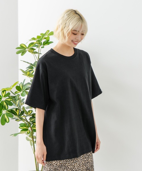 DISCUS(ディスカス)の「【DISCUS/ディスカス】【USAコットン100%】 ワッペンロゴ刺繍 クルーネック半袖Tシャツ 無地 レギュラーシルエット 吸湿性 通気性 アメカジ ストリート スポーツテイスト ユニセックス(Tシャツ/カットソー・メンズ・ブラック/ネイビー/グレー・MEDIUM/LARGE/X-LARGE)」の11枚目の写真