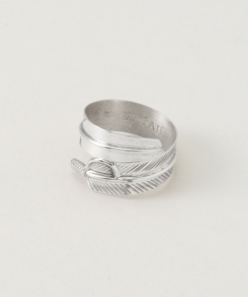 Harpo(アルポ)の「【Harpo/ハルポ】Adjustable Feather Ring(リング・レディース・シルバー・FREE)」の5枚目の写真