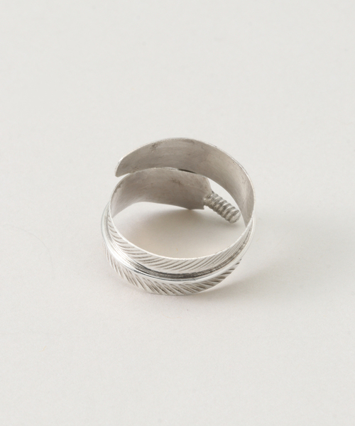 Harpo(アルポ)の「【Harpo/ハルポ】Adjustable Feather Ring(リング・レディース・シルバー・FREE)」の6枚目の写真