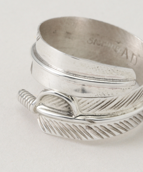 Harpo(アルポ)の「【Harpo/ハルポ】Adjustable Feather Ring(リング・レディース・シルバー・FREE)」の8枚目の写真