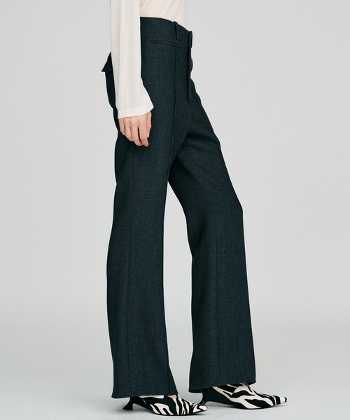 PRANK PROJECT(プランクプロジェクト)の「【2026Autumn Pre-Order】ハイウエストスリムフレアパンツ / High-Waist Slim Flare Pants(その他パンツ・レディース・ブラック/チャコールグレー・38/36)」の15枚目の写真