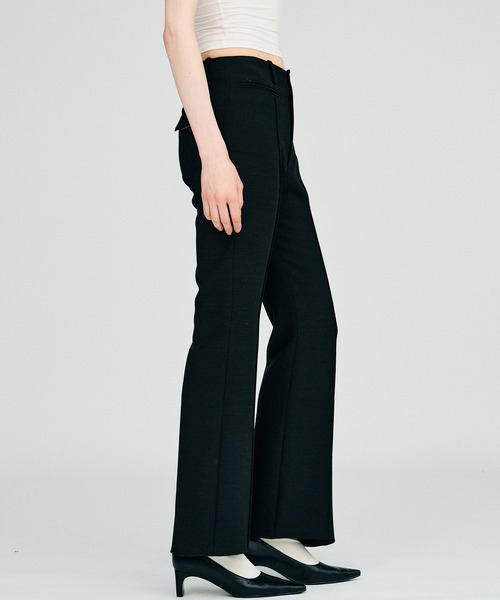 PRANK PROJECT(プランクプロジェクト)の「【2026Autumn Pre-Order】ハイウエストスリムフレアパンツ / High-Waist Slim Flare Pants(その他パンツ・レディース・ブラック/チャコールグレー・38/36)」の20枚目の写真