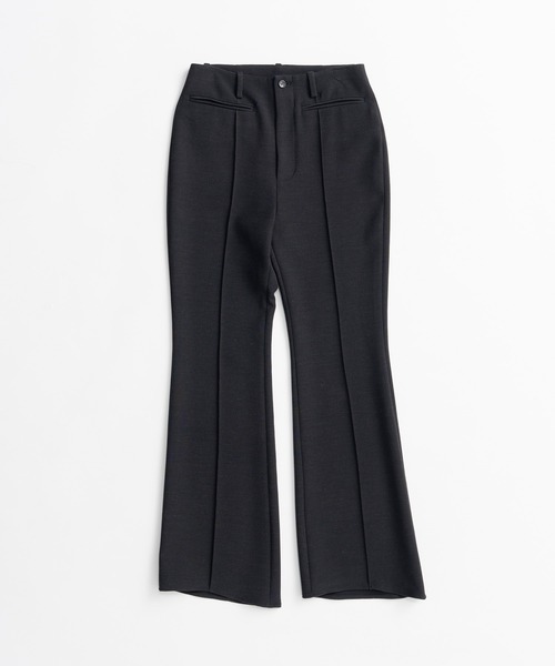 PRANK PROJECT(プランクプロジェクト)の「【2026Autumn Pre-Order】ハイウエストスリムフレアパンツ / High-Waist Slim Flare Pants(その他パンツ・レディース・ブラック/チャコールグレー・38/36)」の21枚目の写真