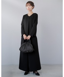festinalente（フェスティナレンテ）の「リラックス ワイドパンツ フォーマル（スーツセット）」