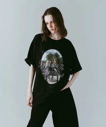 rhinestone graphic tee(unisex)
