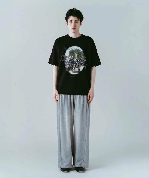 Knuth Marf（クヌースマーフ）の「rhinestone graphic tee(unisex)（Tシャツ/カットソー・レディース・ブラック/ブラウン・FREE）」の10枚目の写真