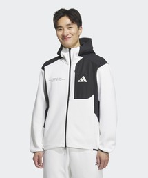 adidas | アディダスアダプテーション レギュラーフィット フード付きフルジップトラックトップ / ジャージ / アディダス adidas(マウンテンパーカー)