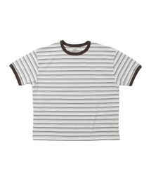 TWOSPC（トゥースペイス）の「ベーシックリンガーTシャツ（Tシャツ/カットソー）」