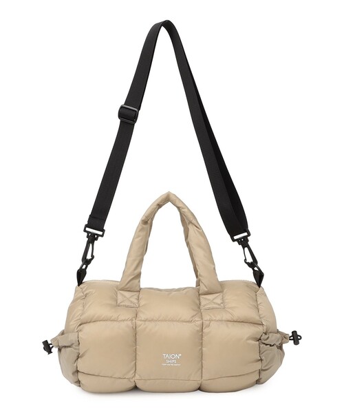 TAION(タイオン)の「【SHIPS別注】TAION: BOSTON BAG(ボストンバッグ・レディース・ブラック/ベージュ/ブラウン/クリーム・ONE SIZE)」の9枚目の写真