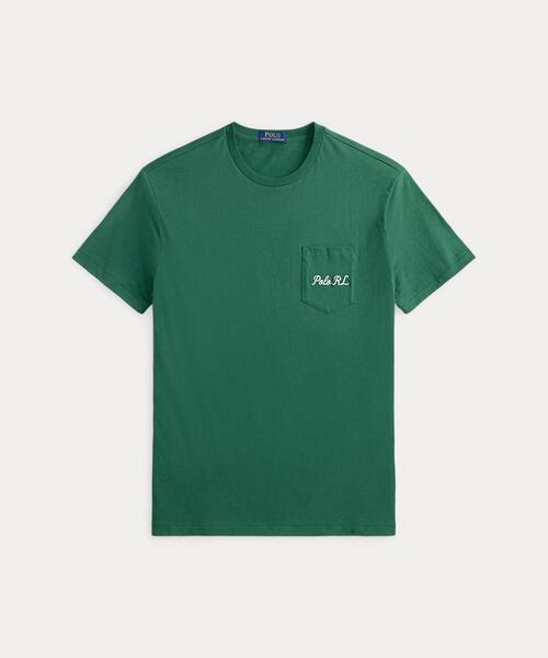 POLO RALPH LAUREN（ポロ ラルフ ローレン）の「クラシック フィット Polo ベア ジャージー Tシャツ（Tシャツ/カットソー・メンズ・グリーン・S/M/L/XS/XL）」の7枚目の写真