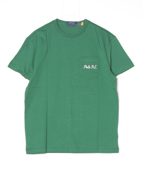 POLO RALPH LAUREN（ポロ ラルフ ローレン）の「クラシック フィット Polo ベア ジャージー Tシャツ（Tシャツ/カットソー・メンズ・グリーン・S/M/L/XS/XL）」の3枚目の写真