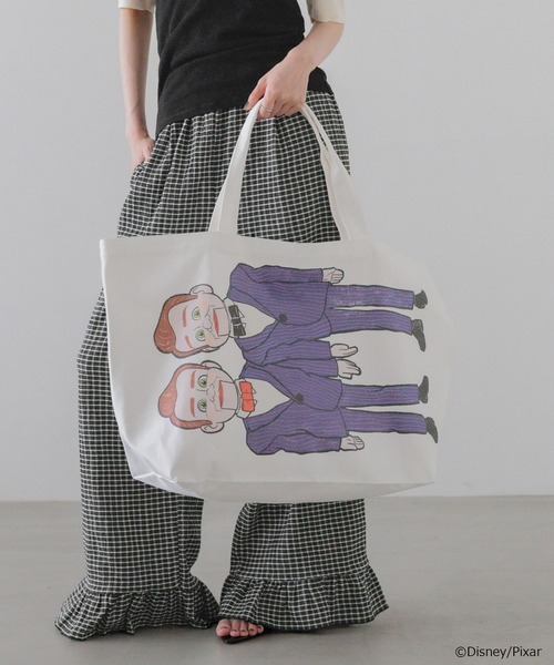 LOWRYS FARM(ローリーズファーム)の「TOY STORY(トイ・ストーリー)/トートBAG 840062(トートバッグ・レディース・ホワイト/その他3/その他4/その他1・FREE)」の1枚目の写真