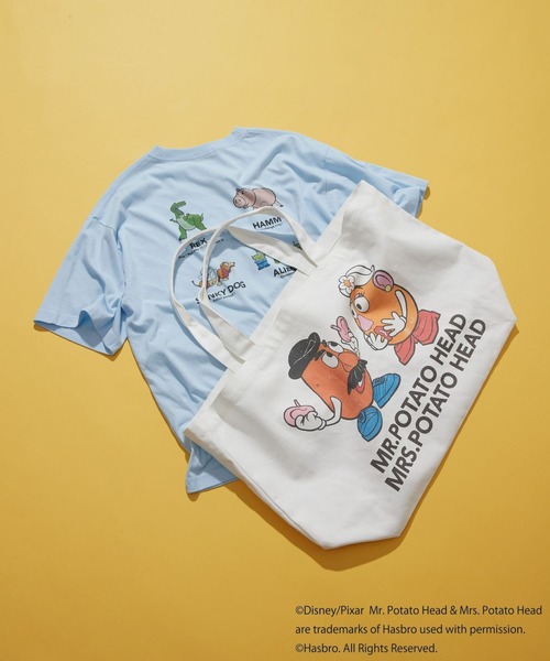 LOWRYS FARM(ローリーズファーム)の「TOY STORY(トイ・ストーリー)/トートBAG 840062(トートバッグ・レディース・ホワイト/その他3/その他4/その他1・FREE)」の4枚目の写真