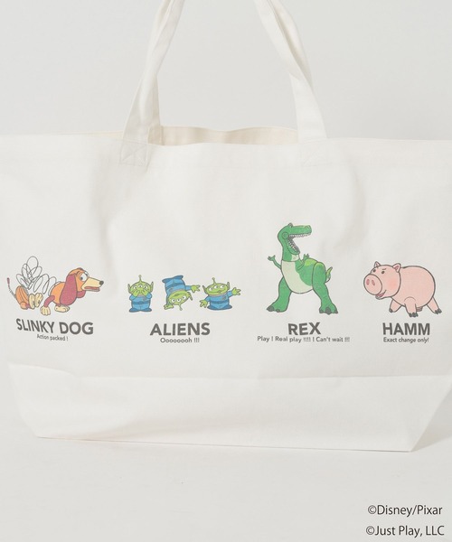 LOWRYS FARM(ローリーズファーム)の「TOY STORY(トイ・ストーリー)/トートBAG 840062(トートバッグ・レディース・ホワイト/その他3/その他4/その他1・FREE)」の13枚目の写真