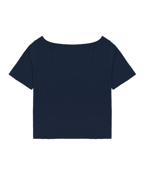 NICK&NICOLE(ニックアンドニコール)の「NICOLE OFF SHOULDER TOP_NAVY(Tシャツ/カットソー・レディース・その他・FREE)」の2枚目の写真