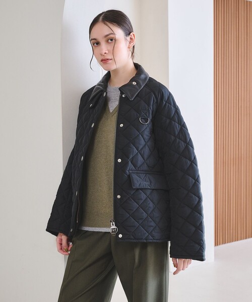 Barbour(バブアー)の「【別注】<Barbour>SPEY キルティングジャケット(その他アウター・レディース・ブラック/ナチュラル・36/38)」の11枚目の写真