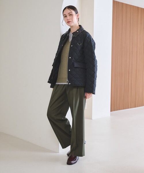 Barbour(バブアー)の「【別注】<Barbour>SPEY キルティングジャケット(その他アウター・レディース・ブラック/ナチュラル・36/38)」の14枚目の写真