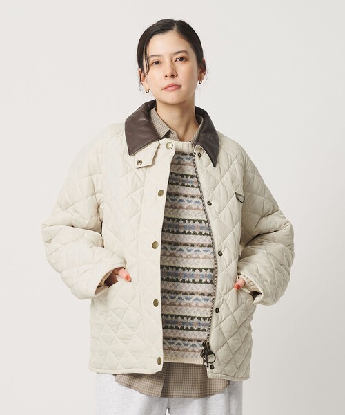 Barbour(バブアー)の「【別注】<Barbour>SPEY キルティングジャケット(その他アウター・レディース・ブラック/ナチュラル・36/38)」の20枚目の写真