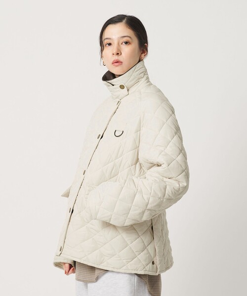 Barbour(バブアー)の「【別注】<Barbour>SPEY キルティングジャケット(その他アウター・レディース・ブラック/ナチュラル・36/38)」の5枚目の写真