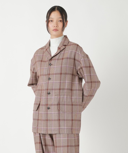 WOOL CHECK / ブルゾン（ブルゾン）｜ZUCCa（ズッカ）のファッション 