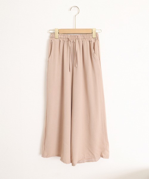 Miniministore(ミニミニストア)の「ワイドパンツ ガウチョパンツ レディース(その他パンツ・レディース・ベージュ/ブラック・FREE)」の13枚目の写真