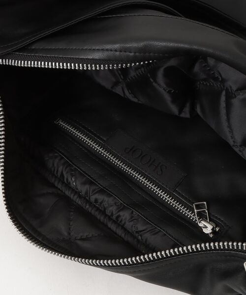 SHOOP (シュープ)の「SHOOP MINI SACK SHOULDER BAG (SHBSC012)(ショルダーバッグ・メンズ・ブラック・FREE)」の4枚目の写真
