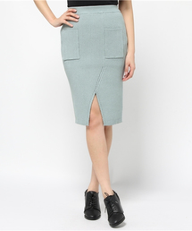 MOUSSY | RIB SK(スカート)