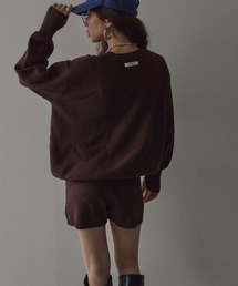 bohmal（ボマール）の「【セット商品】 プルオーバーニット ショートパンツ 2点セット セットアップ（ニット/セーター）」