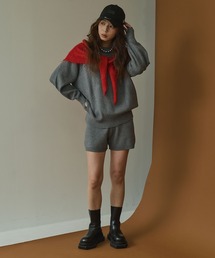 bohmal（ボマール）の「【セット商品】 プルオーバーニット ショートパンツ 2点セット セットアップ（ニット/セーター）」