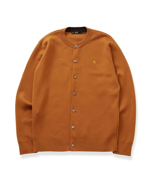 TAKEO KIKUCHI(タケオキクチ)の「【BOWLER HAT LABEL】日本製クルーネックカーディガン(カーディガン/ボレロ・メンズ・ブラック/ネイビー/オレンジ/ダークグレー/ブルーグリーン・03/02/04)」の7枚目の写真