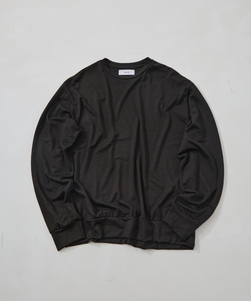marka(マーカ)の「【MARKAWARE/marka/マーカ】CREW NECK L/S TEE(Tシャツ/カットソー・メンズ・オリーブ/レッド・2/1)」の15枚目の写真