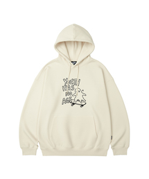 SKATER GHOST オーバーサイズフーディ_10 COL