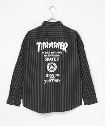 THRASHER スラッシャー ストライプシャツ