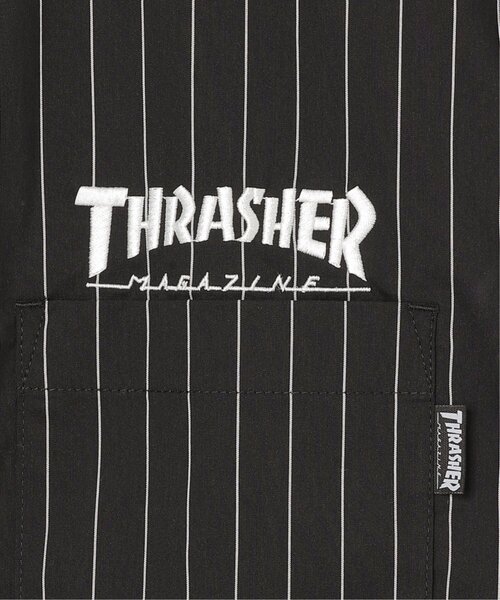 VENCEEXCHANGE(ヴァンスエクスチェンジ)の「THRASHER スラッシャー ストライプシャツ(シャツ/ブラウス・メンズ・グレー/サックスブルー/ブラック・M/L/LL)」の13枚目の写真