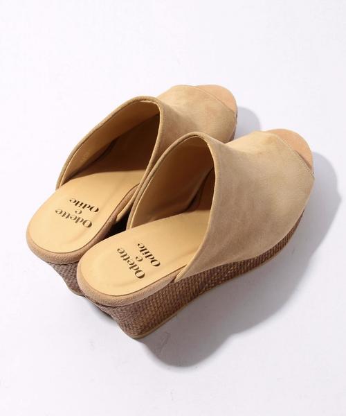 ODETTE E ODILE(オデットエオディール)の「【WEB限定】O ウェッジミュール サンダル80●(サンダル・レディース・ブラック/ライトグレー/ベージュ/ホワイト・35/37/36)」の12枚目の写真