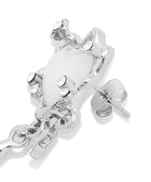 SIS(エスアイエス)の「SIS/エスアイエス/pierced earrings 9(イヤリング・レディース・シルバー・F)」の4枚目の写真