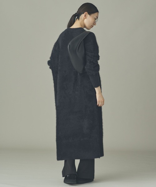 Curensology(カレンソロジー)の「Curensology(カレンソロジー)/FOXカシミヤニットワンピース(ワンピース・レディース・ブラウン系その他/ブラック/オフホワイト・FREE)」の9枚目の写真