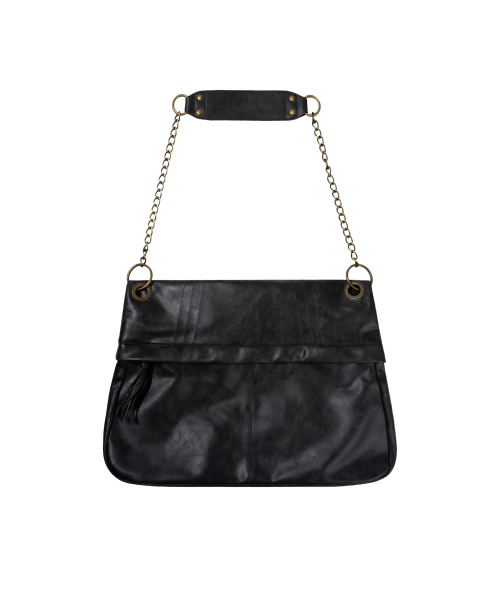 FANCY CLUB(ファンシークラブ)の「フリンジ折りたたみチェーンバッグ (BLACK) F26ZE406(メッセンジャーバッグ・レディース・その他・FREE)」の7枚目の写真