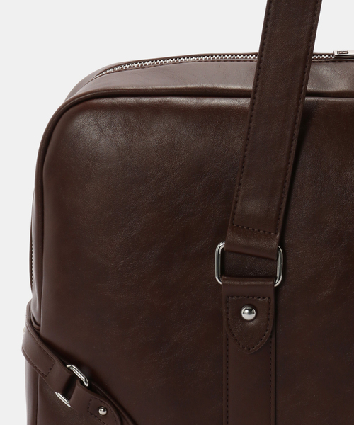 Knuth Marf(クヌースマーフ)の「Knuth Marf / クヌースマーフ belted school bag(ショルダーバッグ・レディース・ブラウン/ブラック・FREE)」の20枚目の写真