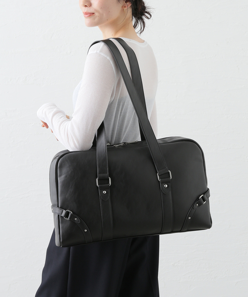 Knuth Marf(クヌースマーフ)の「Knuth Marf / クヌースマーフ belted school bag(ショルダーバッグ・レディース・ブラウン/ブラック・FREE)」の21枚目の写真