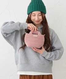 ルートート / フェザールー ベビールー ダウンフェザー コーデュロイ2WAYミニトートバッグ